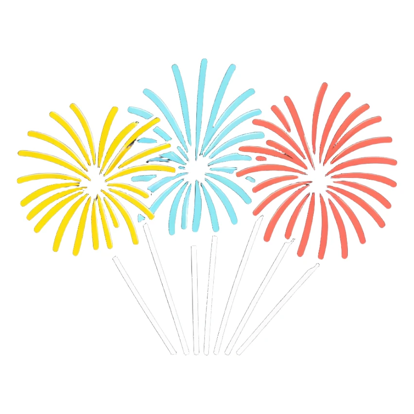 Fireworks with 2026 sticker