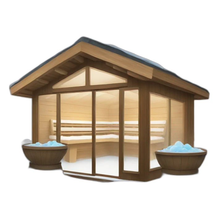 ice sauna sticker