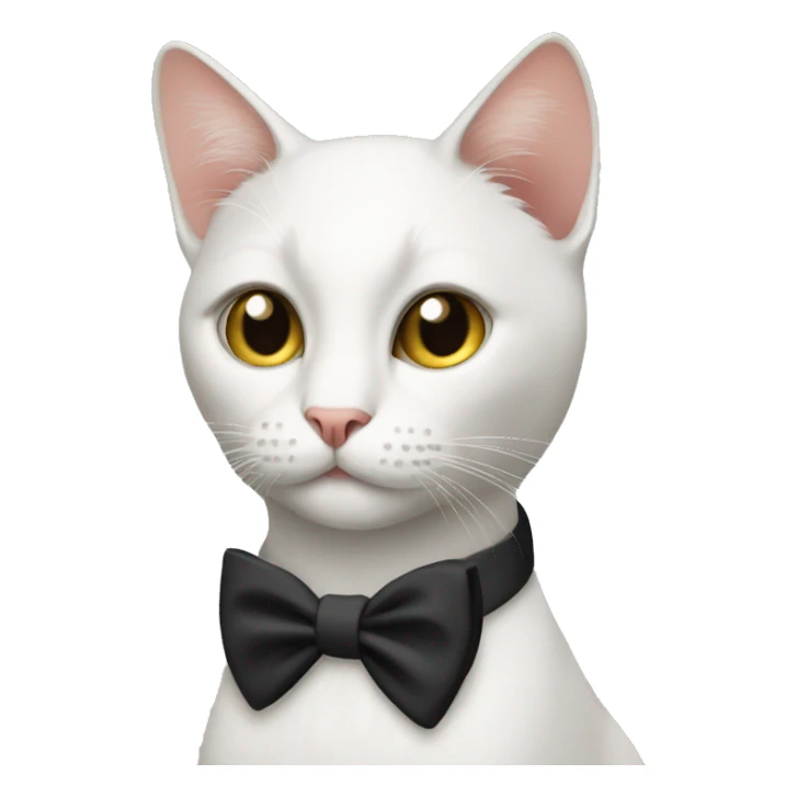 Elegant cat sticker