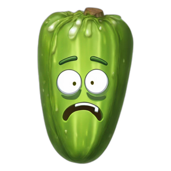 pickle rick from rick and morty sticker