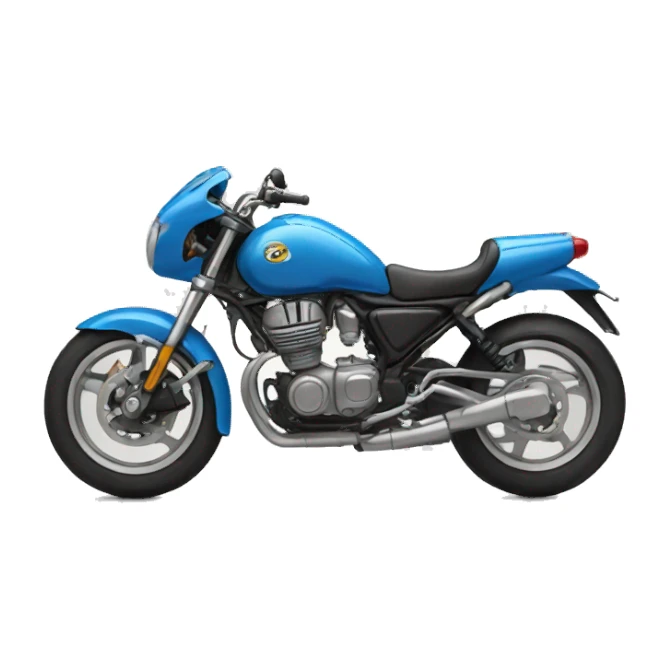 cat in motobike sticker
