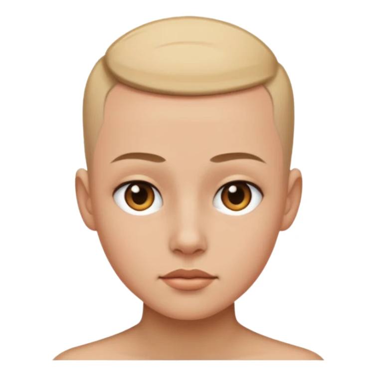 cabelo tipo rapado dos lados sticker