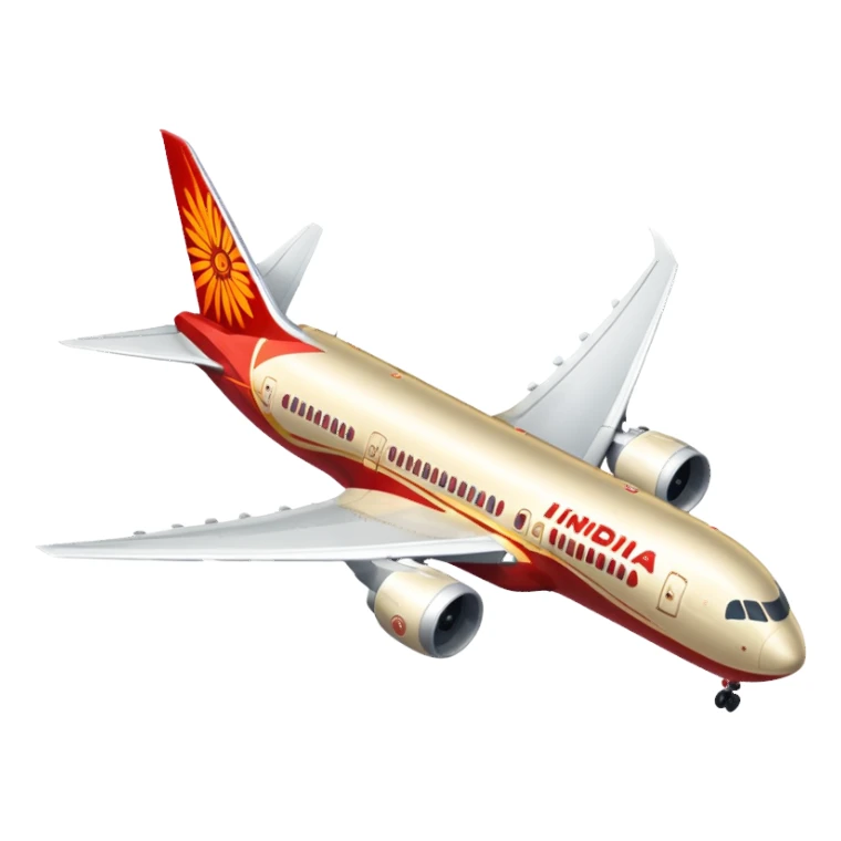 Air india b787 flight sticker