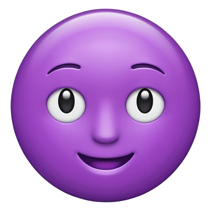 purple "plus" emoji sticker