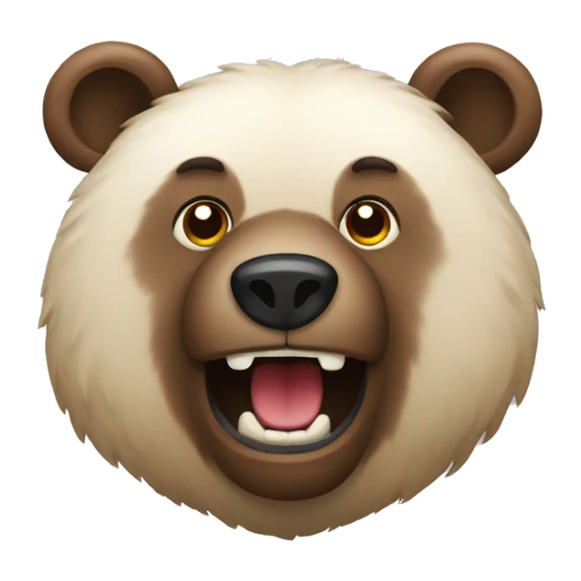 bear animal sticker