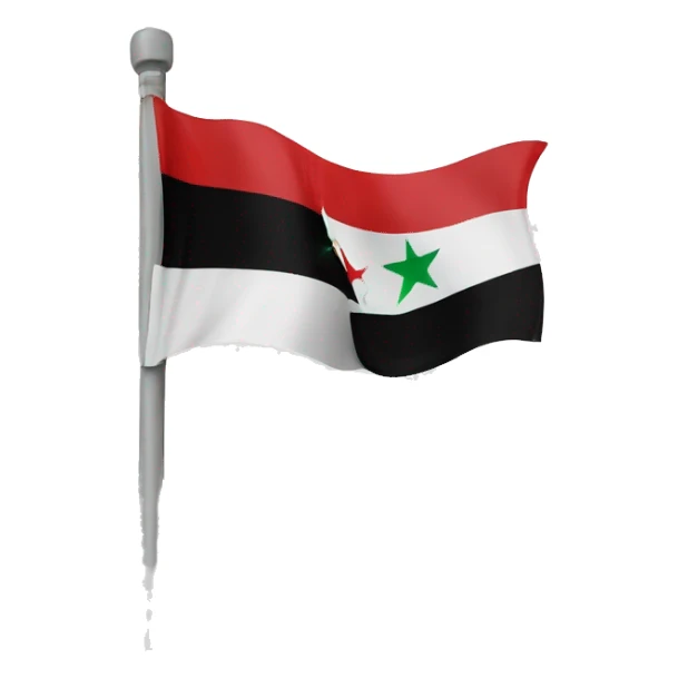 Flag of Free Syria sticker