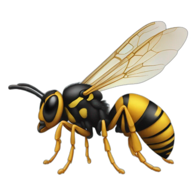 wasp-sting-in-toe sticker