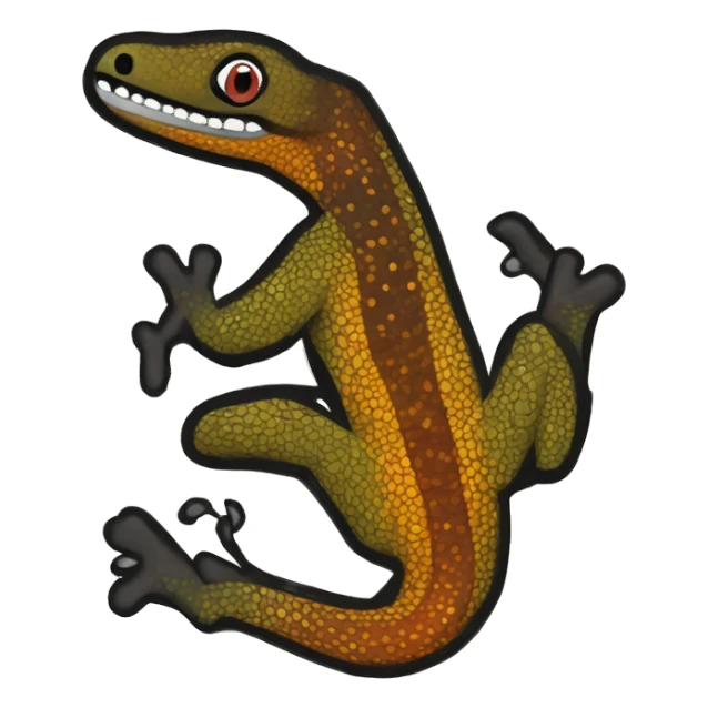 Goanna Aboriginal design  sticker