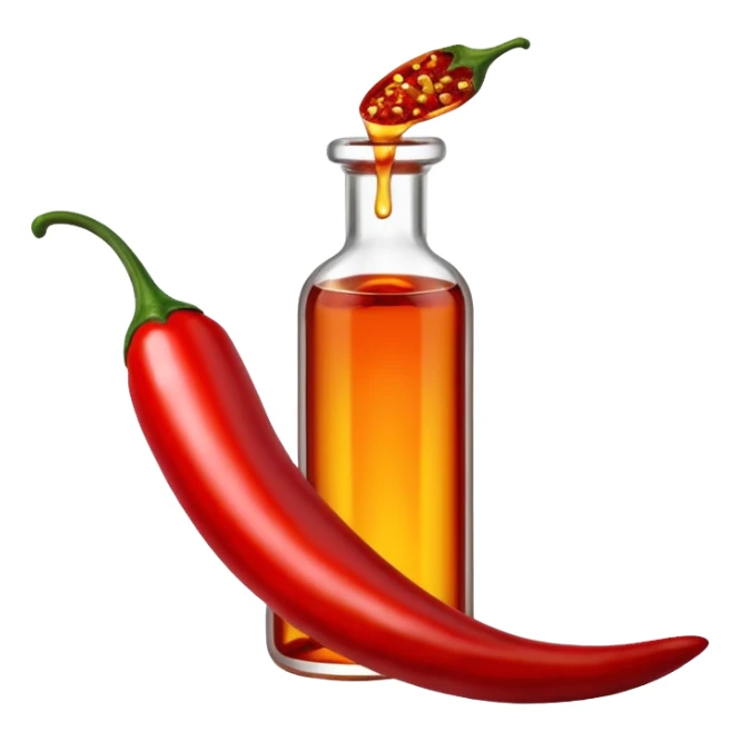 chilli oil sticker