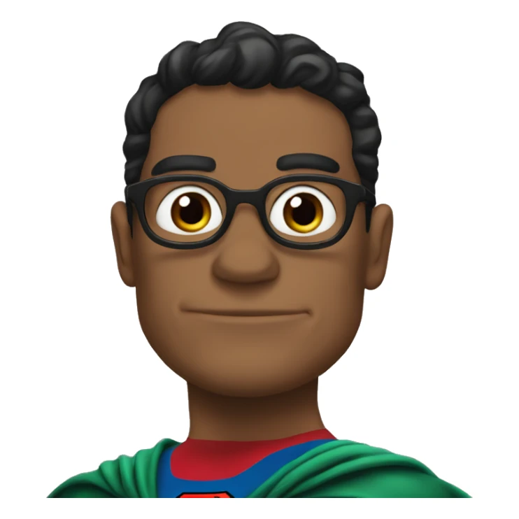 Pepe wlike superman sticker
