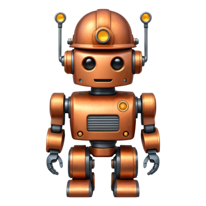 miner Robot sticker