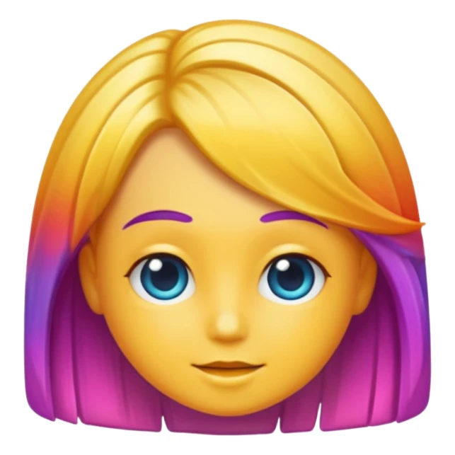 Crie produtos de cabelo sticker