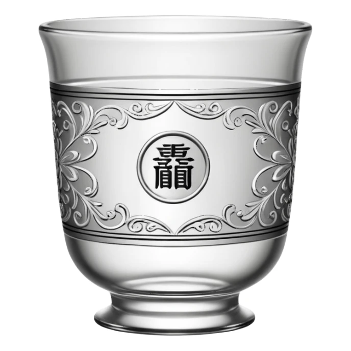 1 Chinese Baijiu cup sticker