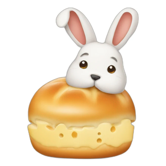 bun-with-cheese sticker