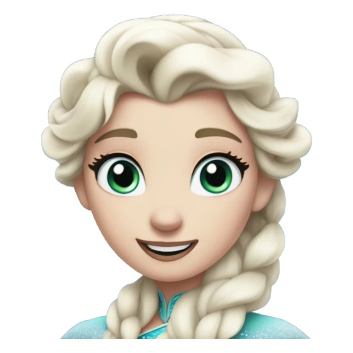 Aurora Borealis, frozen the movie theme sticker