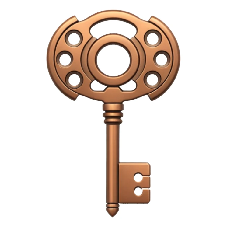 ccyber bronze key sticker