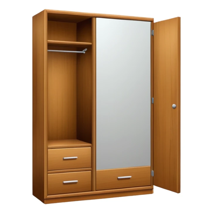 wardrobe modern closed mirror door sticker