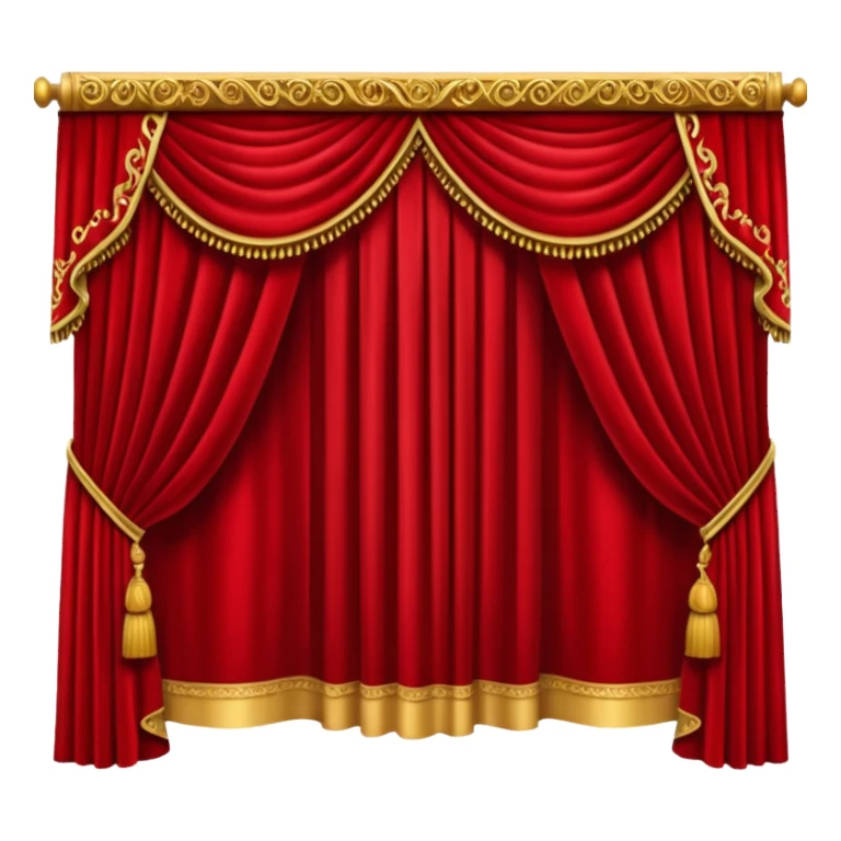 theatre Curtain sticker