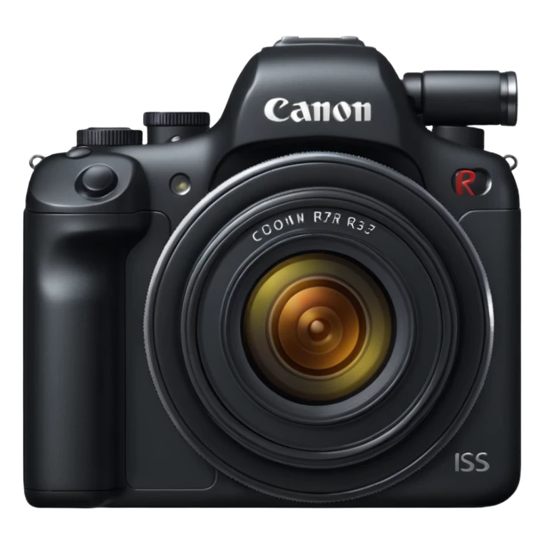 Create a canon r camera sticker