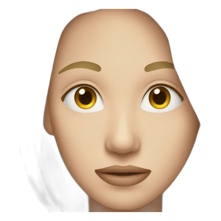 slant eyes sticker