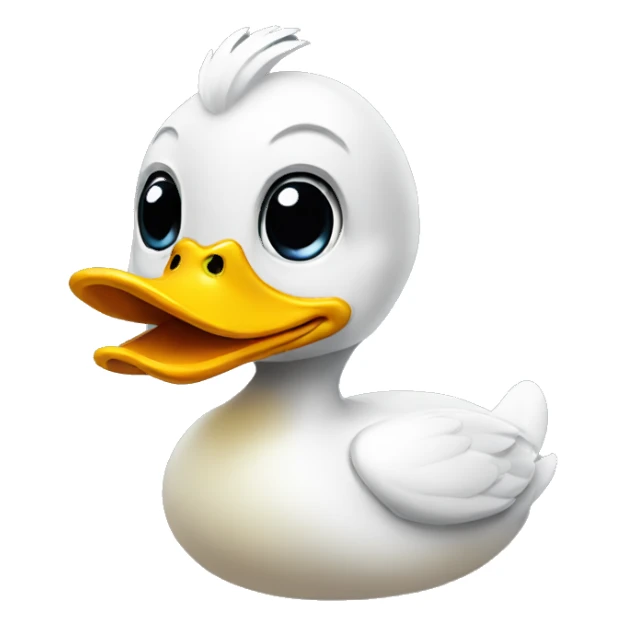 space duck sticker