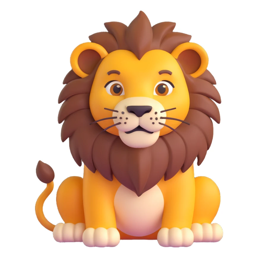Lion  sticker