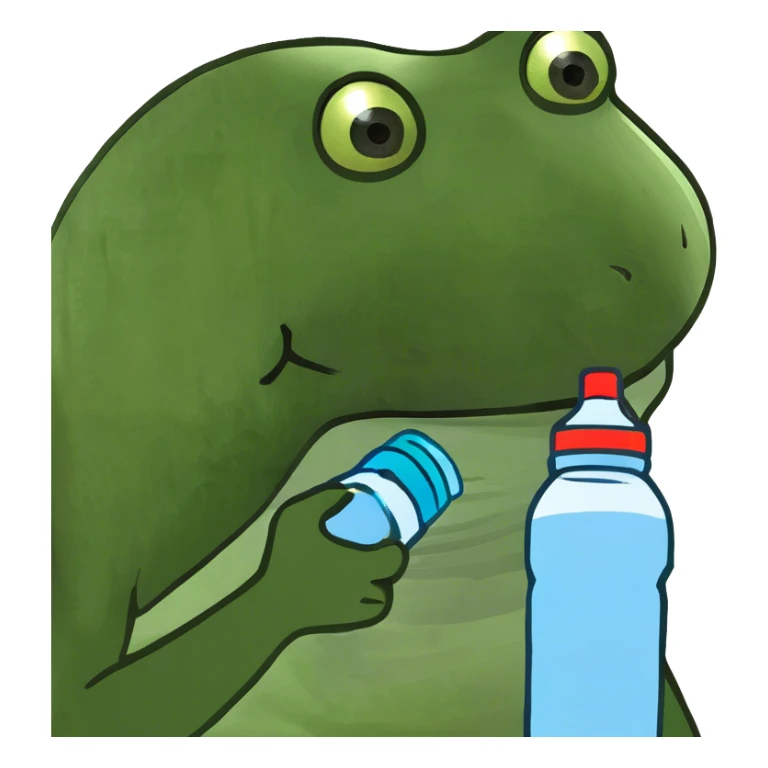 Water bottle  sticker