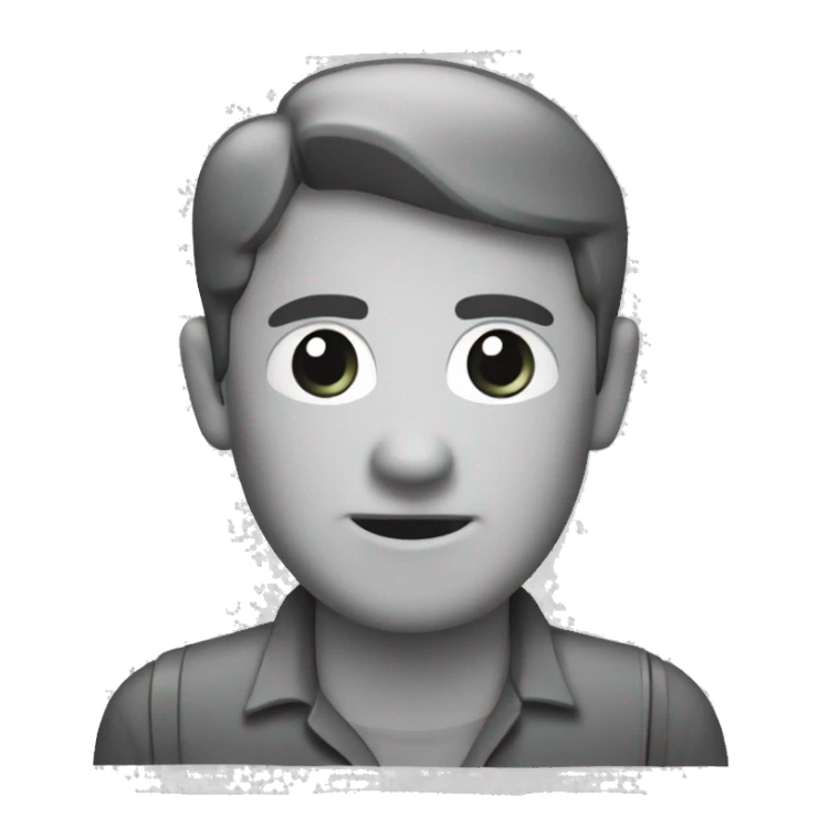 newspaper gray color, middle plan sticker