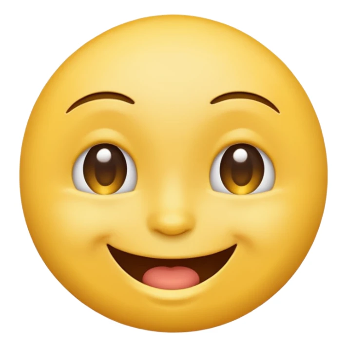 winking face emoji, playful and friendly sticker