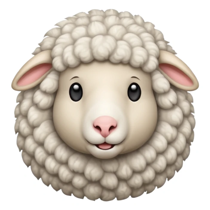 sheep emoji sticker