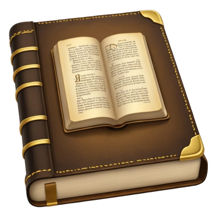 open Bible sticker