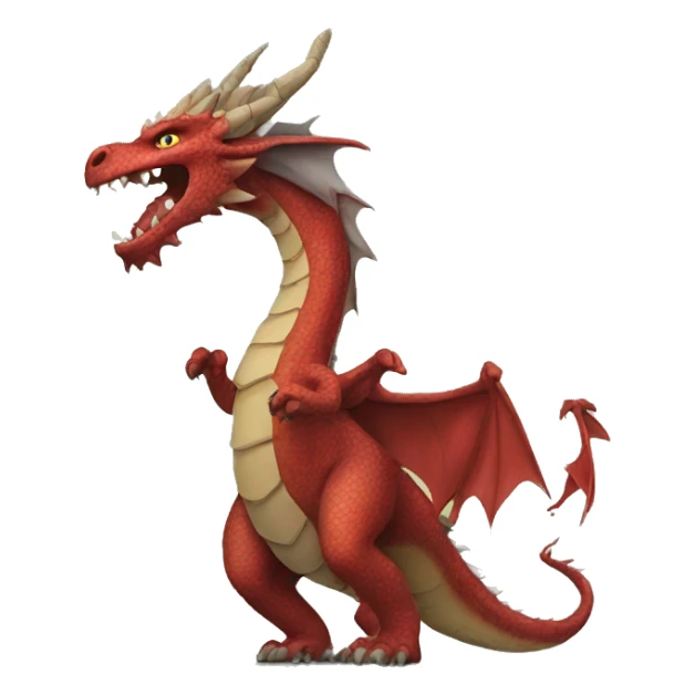 Walking a dragon sticker
