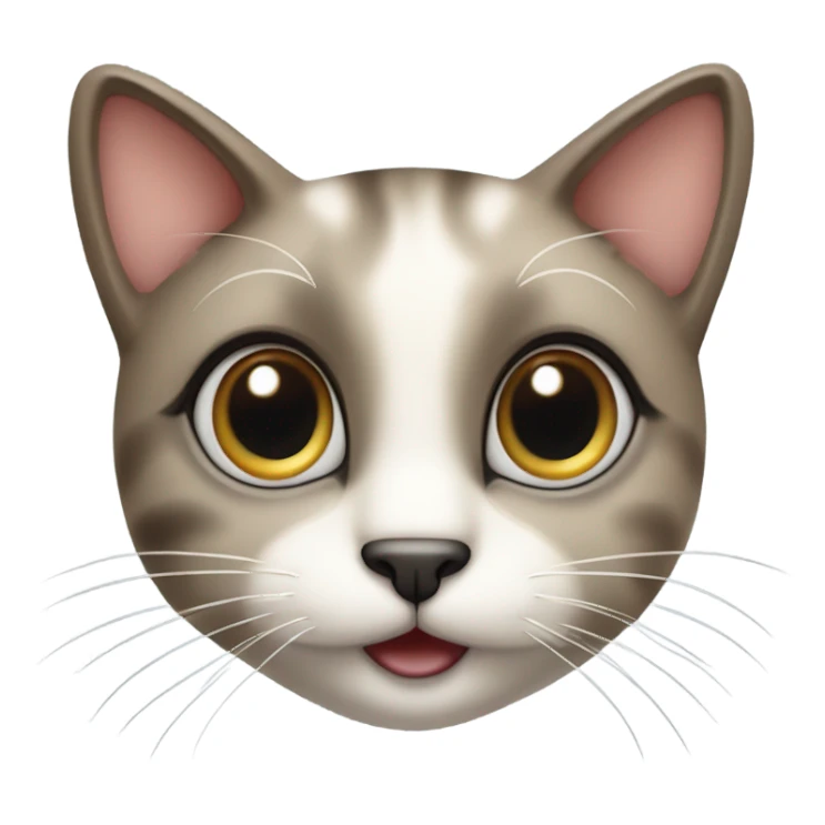 Coquette cat sticker