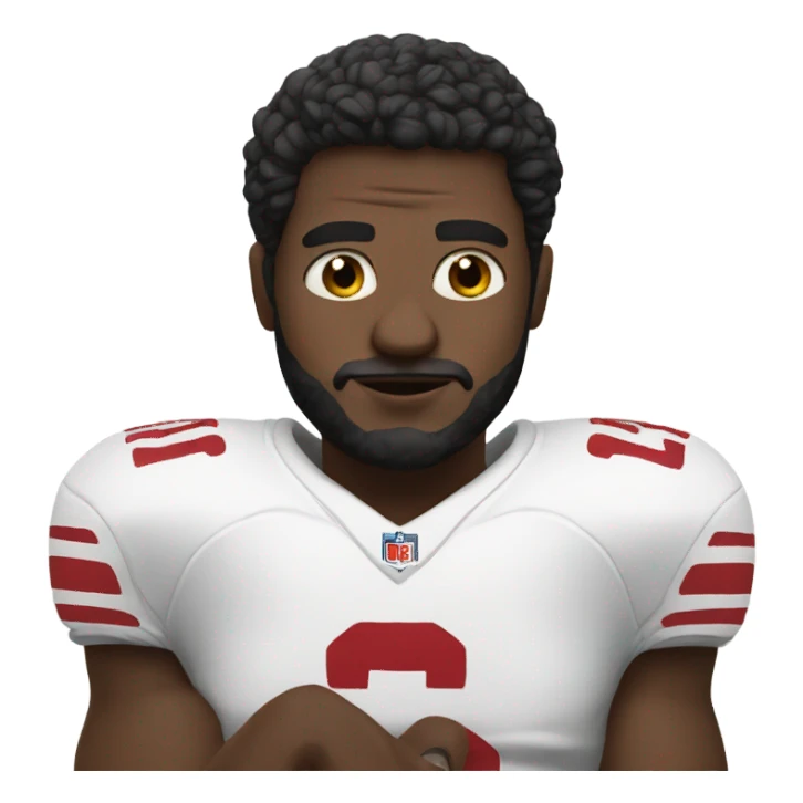 Me watching football  sticker