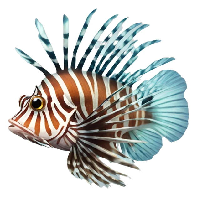 Lionfish sticker