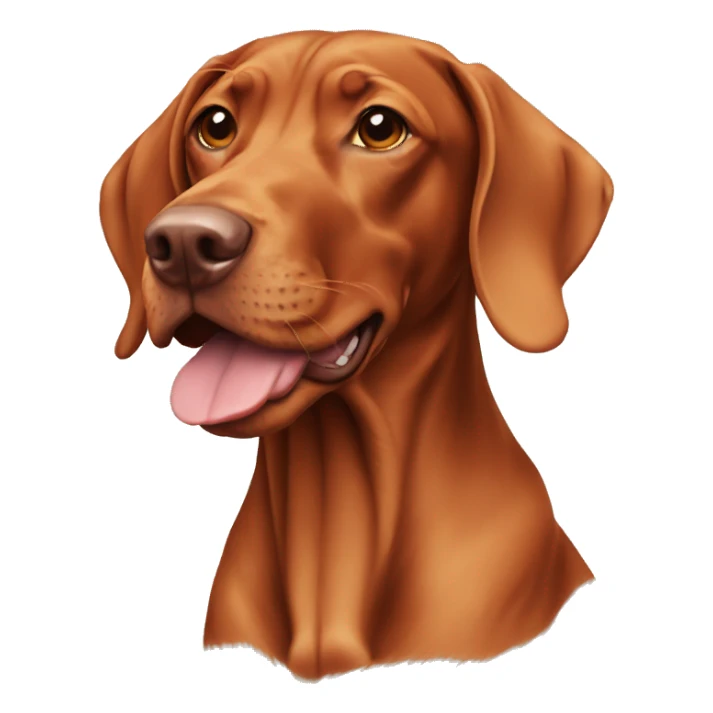 Vizsla with Head sticker