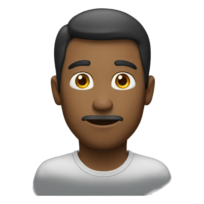  thinking guy sticker