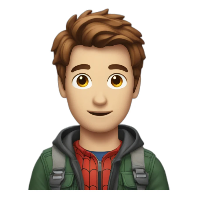 peter parker sticker