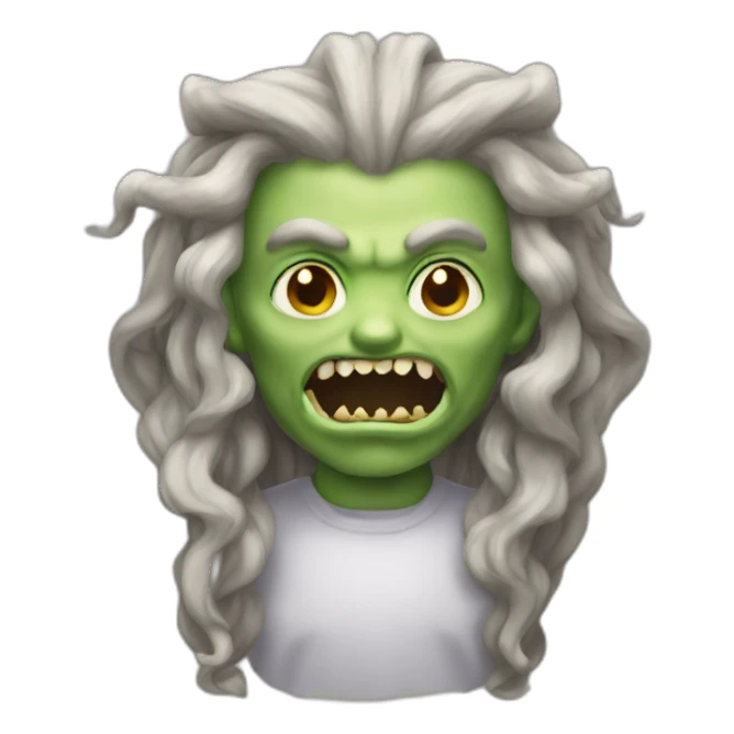 Démon gorgon sticker