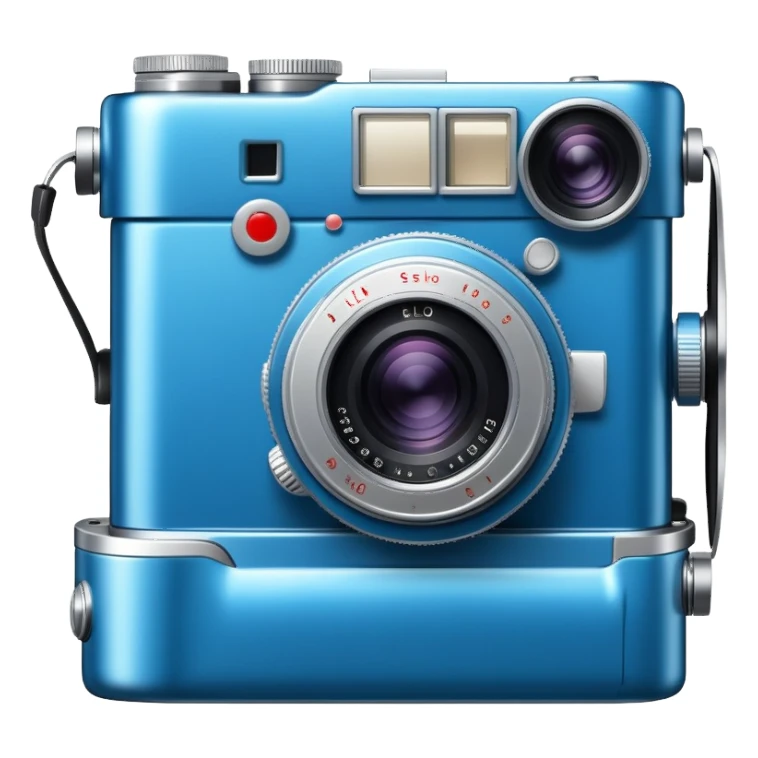 blue Leica  sticker