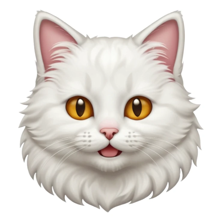Cat with jawline mewing sticker