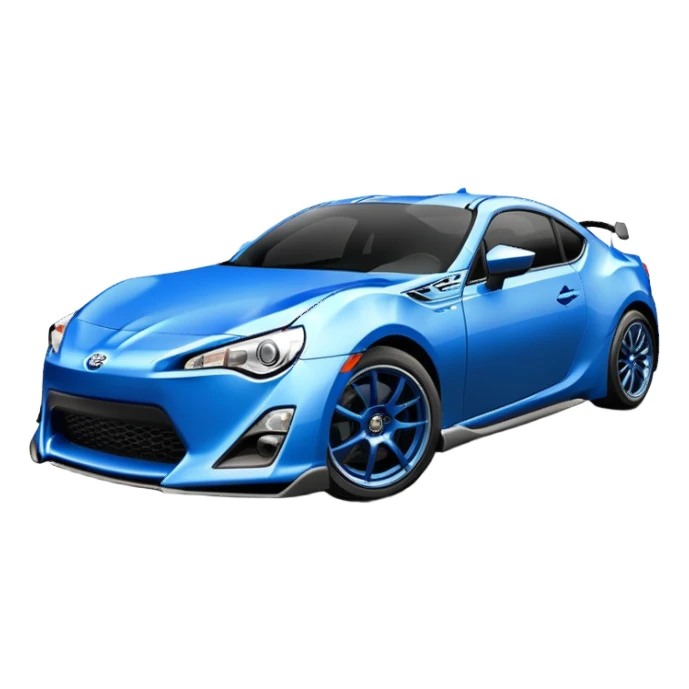 Blue Scion frs  sticker