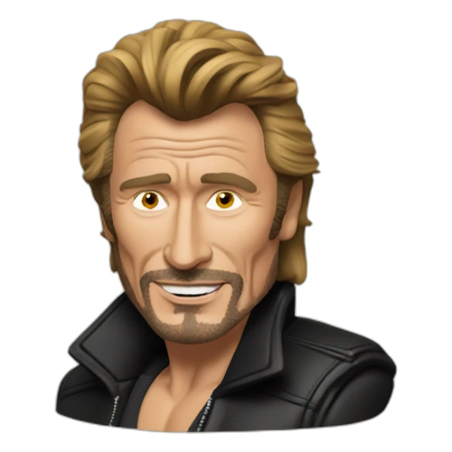 Johnny Hallyday sticker