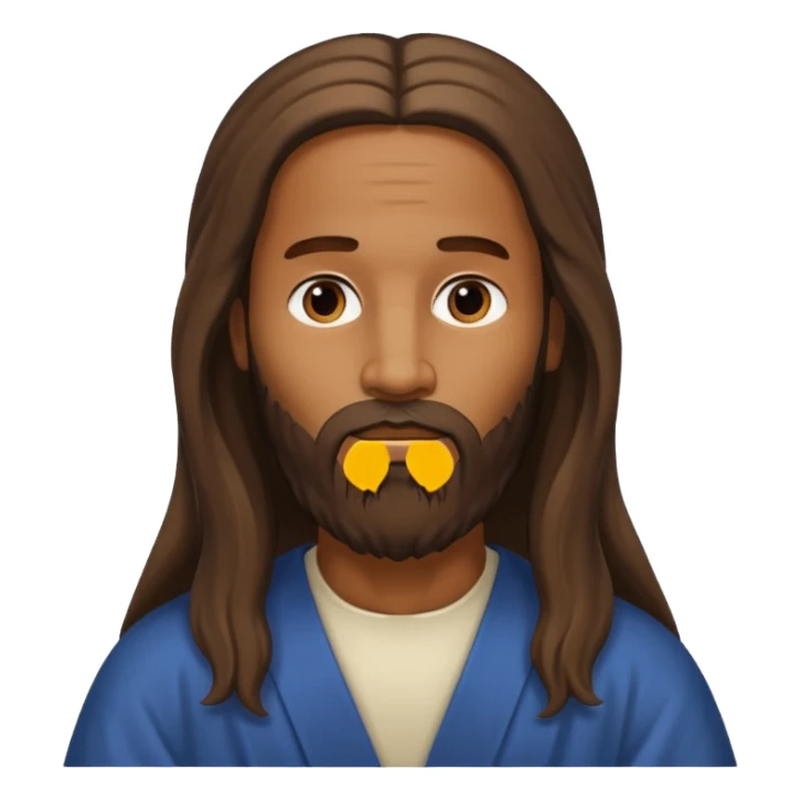 African American Jesus sticker