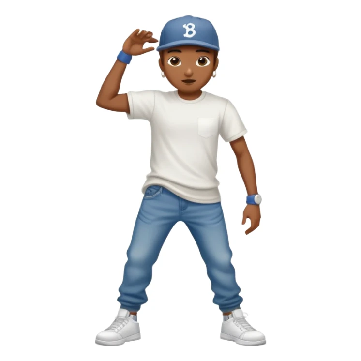 hip hop dancer sticker