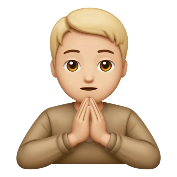 make a emoji who are say sorry sticker