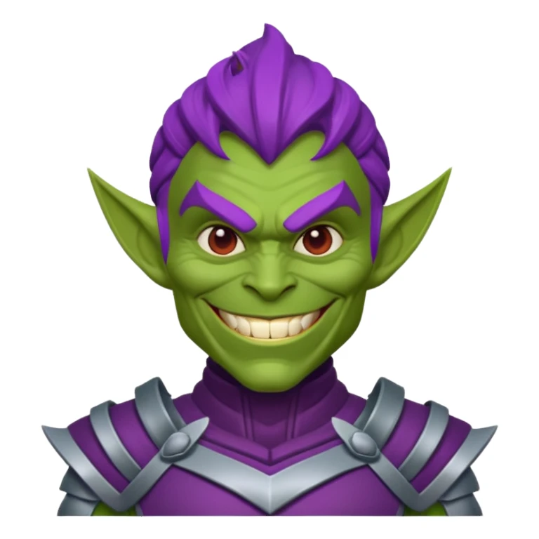 Spiderman's Green goblin classic sticker