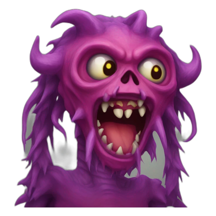 the scariest monster ever sticker