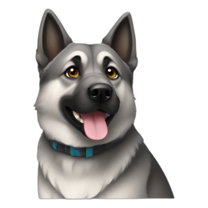 Norwegian Elkhound sticker