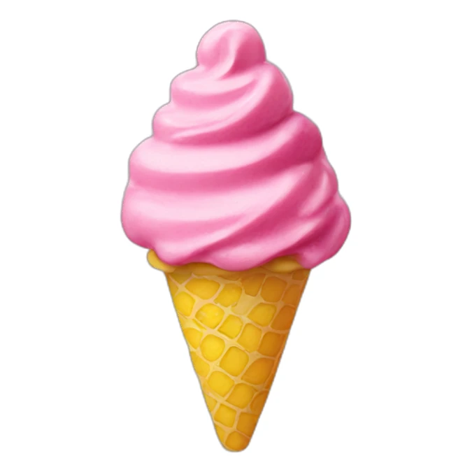 lemon raspberry gelato sticker